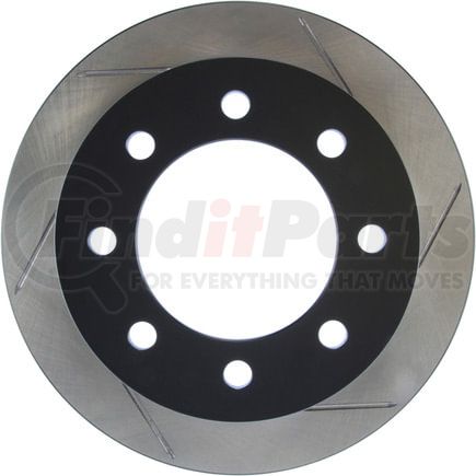 StopTech 126.67046SL StopTech Sport Slotted Brake Rotor; Front Left