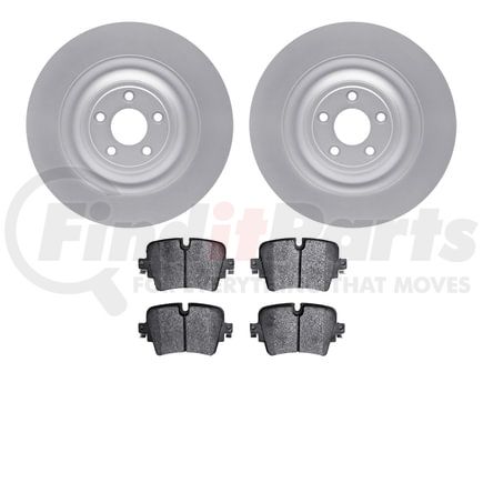 Dynamic Friction Company 4602-20018 Geospec Rotors with 5000 Euro Ceramic Brake Pads
