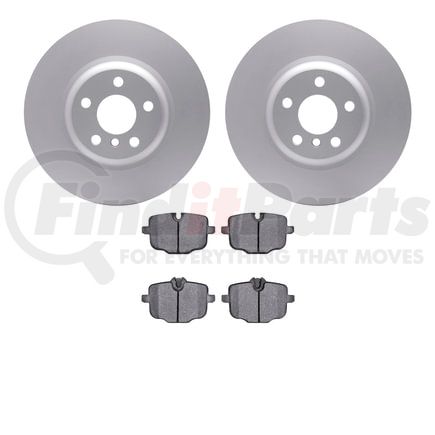 Dynamic Friction Company 4602-31070 Geospec Rotors with 5000 Euro Ceramic Brake Pads