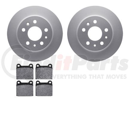 Dynamic Friction Company 4602-63001 Geospec Rotors with 5000 Euro Ceramic Brake Pads