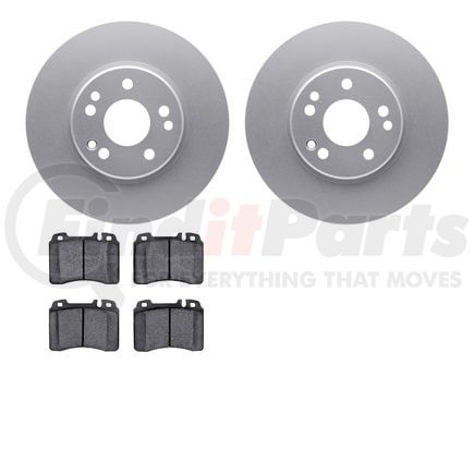 Dynamic Friction Company 4602-63011 Geospec Rotors with 5000 Euro Ceramic Brake Pads