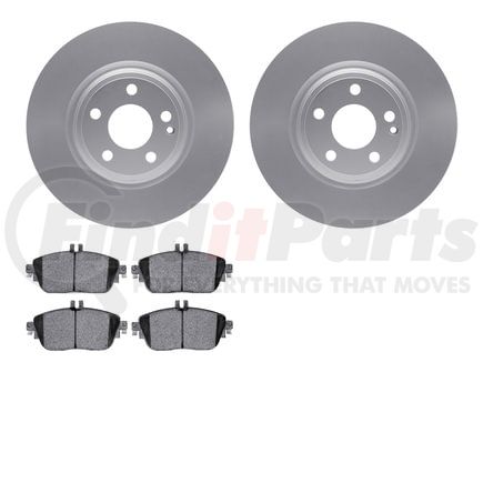 Dynamic Friction Company 4602-63054 Geospec Rotors with 5000 Euro Ceramic Brake Pads
