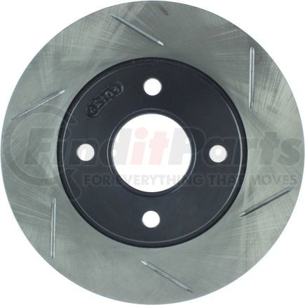 StopTech 126.61061SL StopTech Sport Slotted Brake Rotor; Front Left