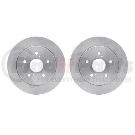 Dynamic Friction Company 6002-01006 Brake Rotors - Blank