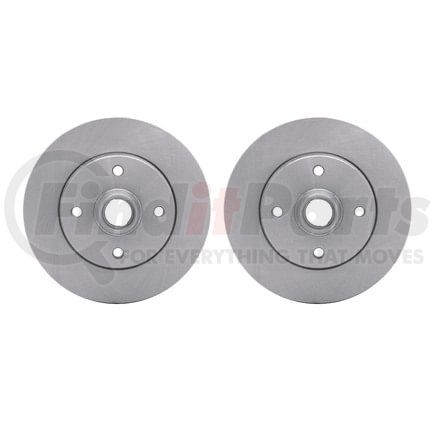 Dynamic Friction Company 6002-02004 Brake Rotors - Blank