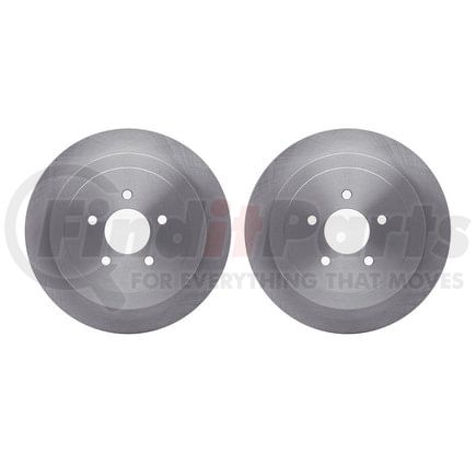 Dynamic Friction Company 6002-55004 Brake Rotors - Blank
