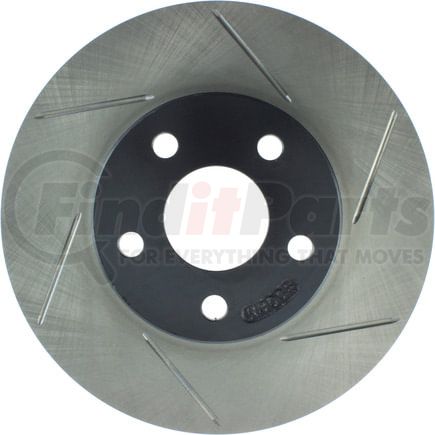 StopTech 126.62034SL StopTech Sport Slotted Brake Rotor; Front Left