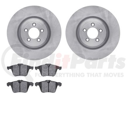 Dynamic Friction Company 6502-20120 DFC Brake Rotor with 5000 Advanced Brake Pads