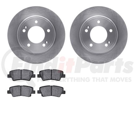 Dynamic Friction Company 6502-21171 DFC Brake Rotor with 5000 Advanced Brake Pads