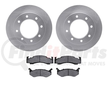 Dynamic Friction Company 6502-40318 DFC Brake Rotor with 5000 Advanced Brake Pads