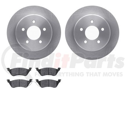 Dynamic Friction Company 6502-40387 DFC Brake Rotor with 5000 Advanced Brake Pads
