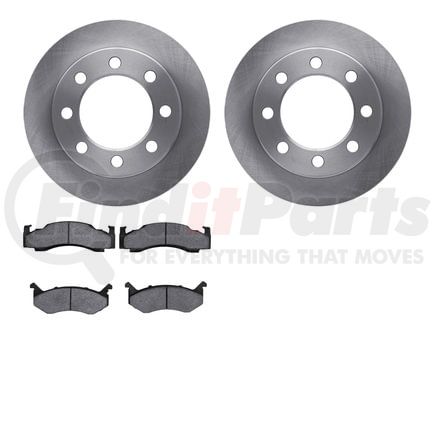 Dynamic Friction Company 6502-40321 DFC Brake Rotor with 5000 Advanced Brake Pads