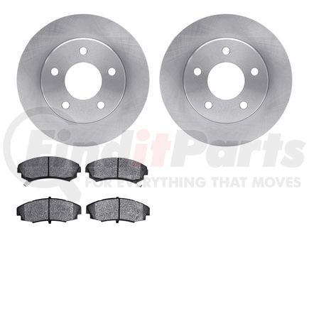 Dynamic Friction Company 6502-45054 DFC Brake Rotor with 5000 Advanced Brake Pads