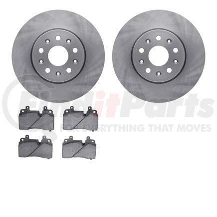 Dynamic Friction Company 6502-46000 Rotors with 5000 Advanced Brake Pads