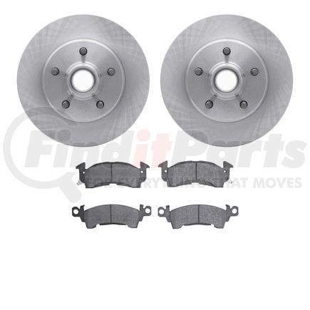 Dynamic Friction Company 6502-47289 DFC Brake Rotor with 5000 Advanced Brake Pads