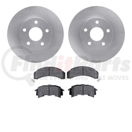 Dynamic Friction Company 6502-52051 DFC Brake Rotor with 5000 Advanced Brake Pads