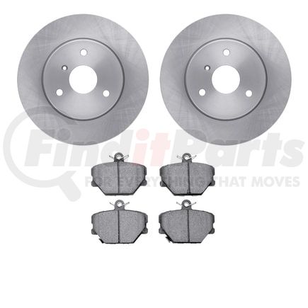 Dynamic Friction Company 6502-63404 DFC Brake Rotor with 5000 Advanced Brake Pads