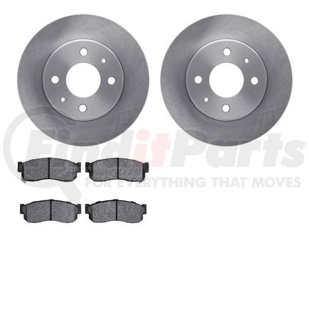 Dynamic Friction Company 6502-67091 Brake Rotor with 5000 Brake Pads