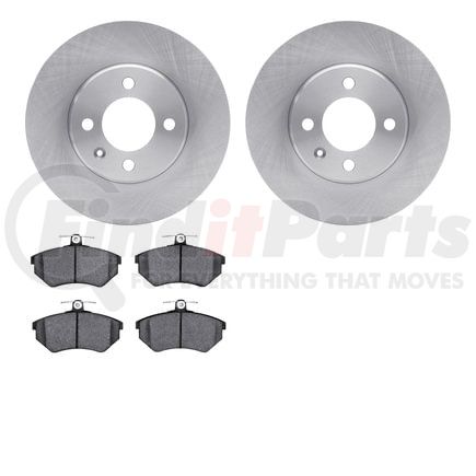 Dynamic Friction Company 6502-74141 DFC Brake Rotor with 5000 Advanced Brake Pads