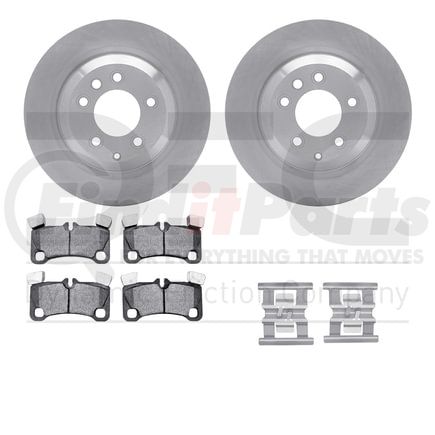 Dynamic Friction Company 6512-02140 Brake Rotor with 5000 Brake Pads and Hardware Kit