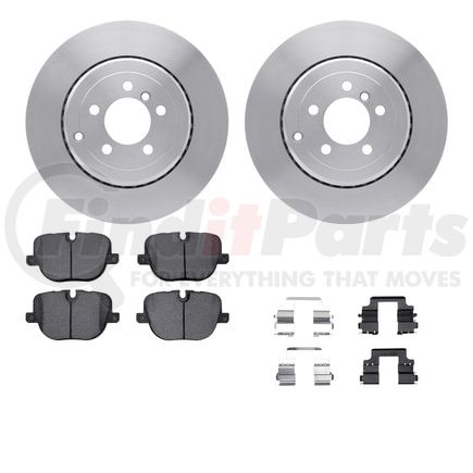 Dynamic Friction Company 6512-11116 Brake Rotor with 5000 Brake Pads and Hardware Kit