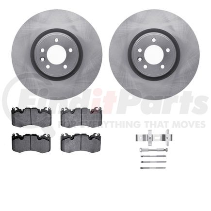 Dynamic Friction Company 6512-11131 Brake Rotor with 5000 Brake Pads and Hardware Kit