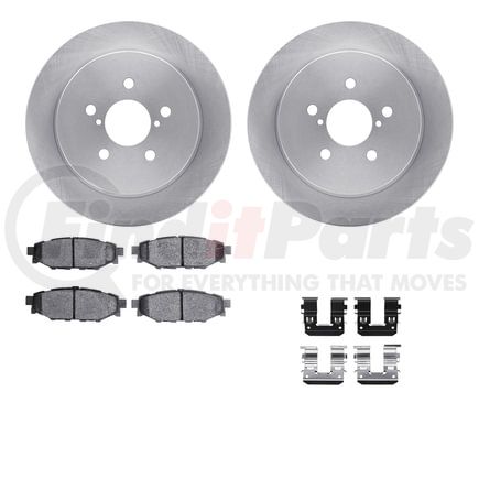 Dynamic Friction Company 6512-13150 Brake Rotor with 5000 Brake Pads and Hardware Kit