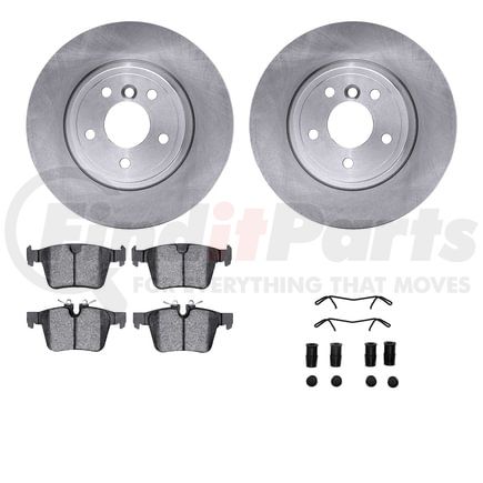 Dynamic Friction Company 6512-20167 Brake Rotor with 5000 Brake Pads and Hardware Kit