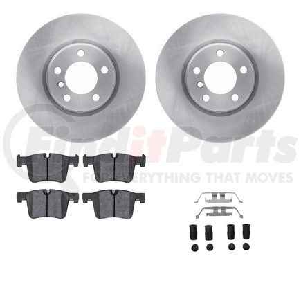 Dynamic Friction Company 6512-31606 Brake Rotor with 5000 Brake Pads and Hardware Kit
