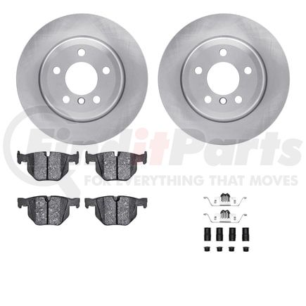 Dynamic Friction Company 6512-31679 Brake Rotor with 5000 Brake Pads and Hardware Kit