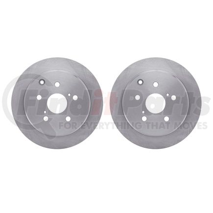 Dynamic Friction Company 6002-76100 Brake Rotors - Blank