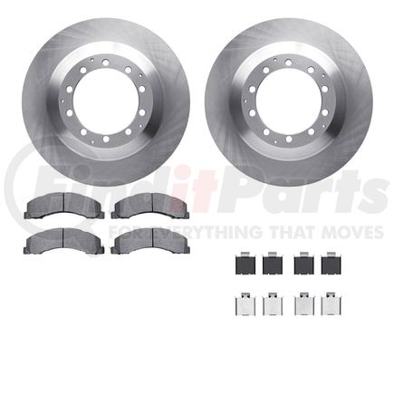 Dynamic Friction Company 6212-40508 Brake Rotor- HD Brake Pad - Hardware