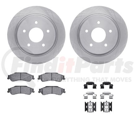 Dynamic Friction Company 6212-48007 Brake Rotor- HD Brake Pad - Hardware