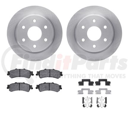 Dynamic Friction Company 6212-48013 Brake Rotor- HD Brake Pad - Hardware