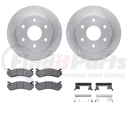 Dynamic Friction Company 6212-48010 Brake Rotor- HD Brake Pad - Hardware