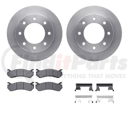 Dynamic Friction Company 6212-48019 Brake Rotor- HD Brake Pad - Hardware