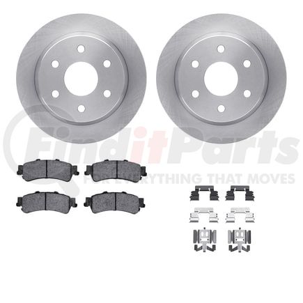 Dynamic Friction Company 6212-48014 Brake Rotor- HD Brake Pad - Hardware