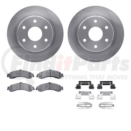 Dynamic Friction Company 6212-48031 Brake Rotor- HD Brake Pad - Hardware