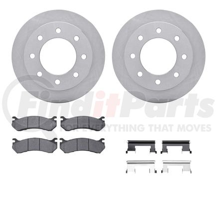 Dynamic Friction Company 6212-48052 Brake Rotor- HD Brake Pad - Hardware