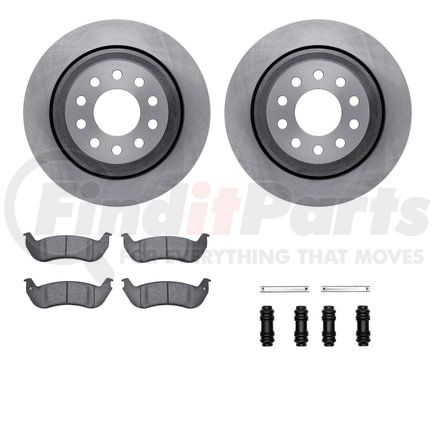 Dynamic Friction Company 6212-55001 Brake Rotor- HD Brake Pad - Hardware