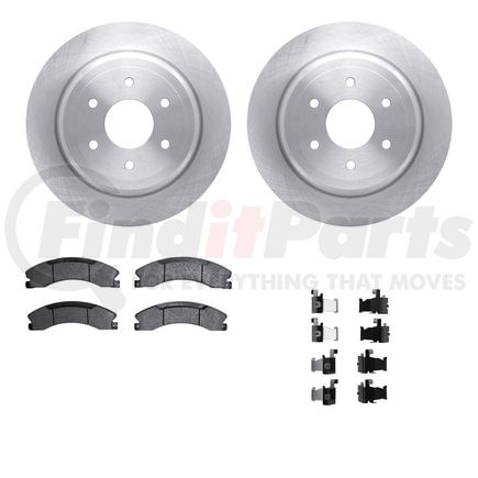 Dynamic Friction Company 6212-67016 Brake Rotor- HD Brake Pad - Hardware