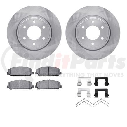 Dynamic Friction Company 6212-68001 Brake Rotor- HD Brake Pad - Hardware