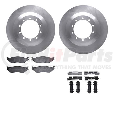 Dynamic Friction Company 6212-99432 Brake Rotor- HD Brake Pad - Hardware