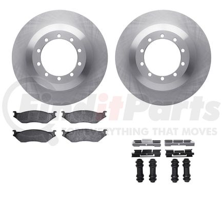 Dynamic Friction Company 6212-99528 Brake Rotor- HD Brake Pad - Hardware