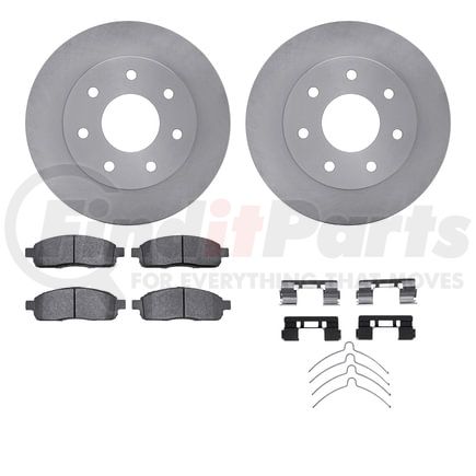 Dynamic Friction Company 6212-99552 Brake Rotor- HD Brake Pad - Hardware