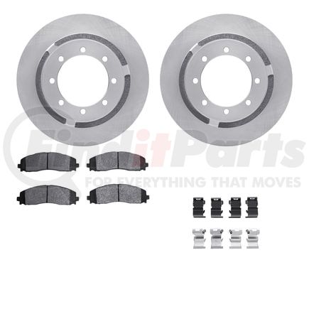 Dynamic Friction Company 6212-99708 Brake Rotor- HD Brake Pad - Hardware