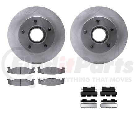 Dynamic Friction Company 6212-99750 Brake Rotor- HD Brake Pad - Hardware