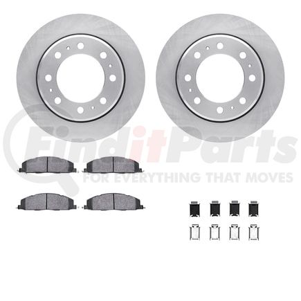 Dynamic Friction Company 6412-40070 Brake Rotor- HD Brake Pad - Hardware