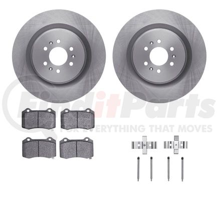 Dynamic Friction Company 6412-46019 Brake Rotor- HD Brake Pad - Hardware