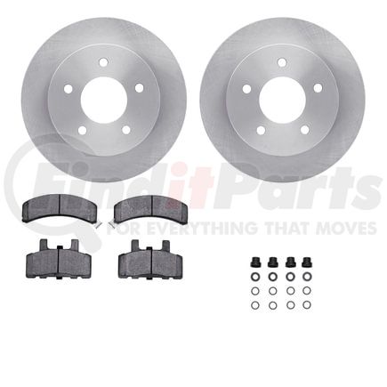 Dynamic Friction Company 6412-48031 Brake Rotor- HD Brake Pad - Hardware